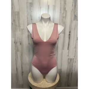 SWS contour pink bodysuit
